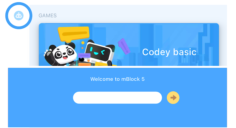 mBlock App Login